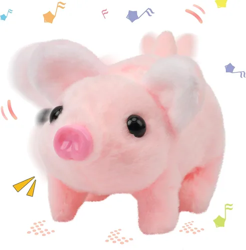 Vista 33 de Hopearl - Conejo saltarín con campana, interactivo, mascota electrónica de peluche con sonidos y movimientos, orejas que se mueven y nariz que se