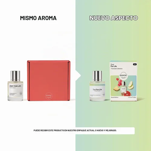 Vista 6 de Dossier Original Eau de Parfum - Zest for Life - Unisex - 50 ML Perfume de larga duración elaborado en Francia
