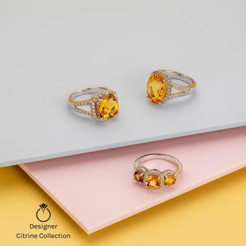 Vista 4 de PEORA Anillo de encaje de plata de ley 925 para mujer, varias piedras preciosas, forma ovalada, tamaños 5 a 9
