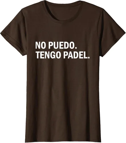 Vista 25 de Camiseta de jugador divertido No Puedo Tengo Padel Hobby