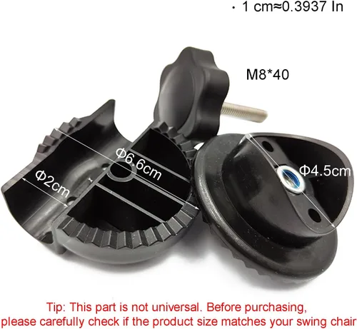 Vista 3 de Garden Swing Accesorios de plástico (tipo 3) para RUS4860 Pinehurst Columpio de dos plazas (1PCS/CTN)