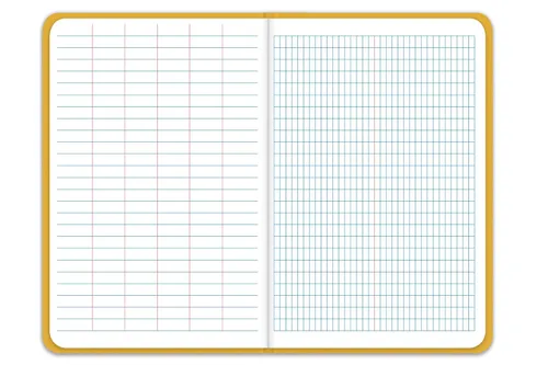 Vista 2 de Elan Publishing Company E64-8x4 libro de agrimensura 4 ⅝ x 7 ¼, cubierta amarilla