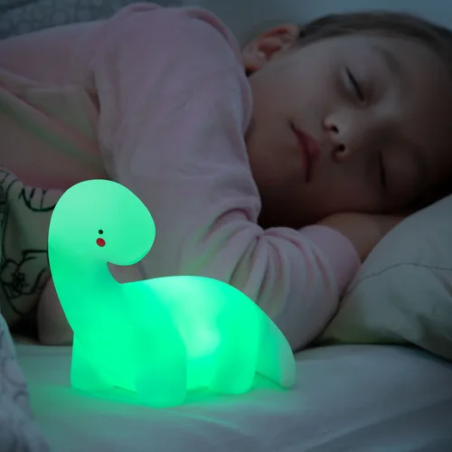 Vista 2 de Lámpara Dinosaurio LED Multicolor Lightosaurus InnovaGoods