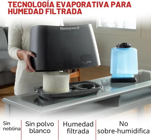 Vista 5 de Humidificador libre de gérmenes Honeywell Cool Mist