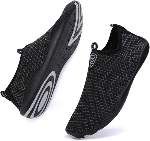 Vista 3 de Vsufim Quick-Dry Water Sports Barefoot Shoes Aqua Socks for Swim Beach Pool Surf Yoga for Women Men