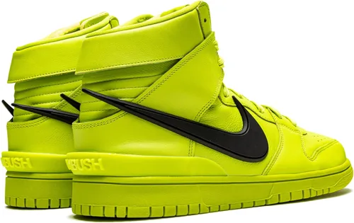 Vista 3 de Nike Hombres Dunk High CU7544 300 Ambush - Flash Lime - Talla 8.5, Verde atómicoFlash Lima-negro