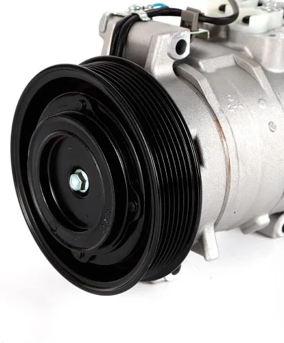 Vista 7 de Aire acondicionado, compresor de CA con embrague apto para 2003-2007 Honda Accord 2.4L CO 28003C compresor de aire acondicionado