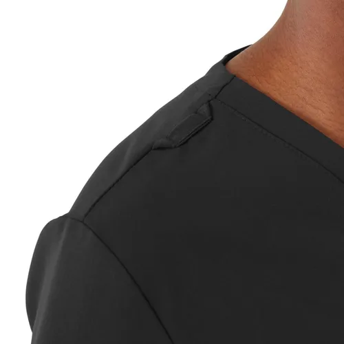 Vista 5 de Medline Lexington AVE - Camiseta médica para mujer, color morado real, talla M, cada una Negro