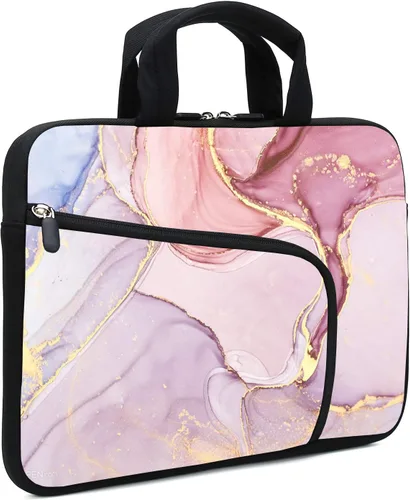 Vista 20 de Funda para portátil de 11.6" 12.2 pulgadas para Chromebook, Ultrabook, portátil, tableta de neopreno con asa para hombres y mujeres, dos bolsillos
