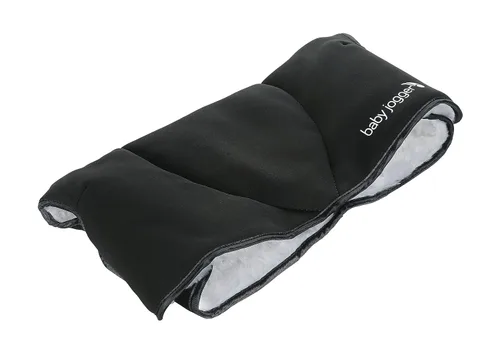 Vista 3 de Baby Jogger Orejera de mano para cochecito de felpa, neopreno, negro, 0.7 libras