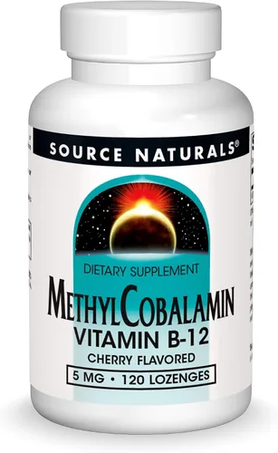 Vista 7 de Source Naturals Metilcobalamina Vitamina B12, 5 mg - 30 Pastillas