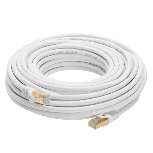 Vista 18 de Cables Direct Online Cable de conexión Ethernet de cobre Cat7 S/FTP de 6 pies, cable de Internet, compatible con PC, laptop, módem, enrutador