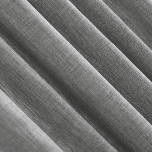 Vista 3 de Scott Living Delton - Panel de cortina semitransparente de 100 % algodón lavado a la piedra, 52 x 84 pulgadas, gris Pecan