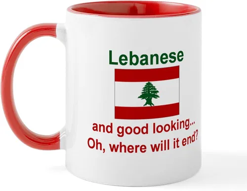 Vista 50 de CafePress #1 - Taza de café de cerámica libanesa de 11 oz (11.0 fl oz)