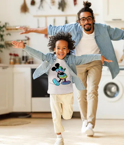 Vista 5 de Disney Camiseta de Mickey Mouse para niños (ropa para niñas y niños) Fantasia Camiseta 2T, 3T, 4T, 5T, 6 niños pequeños y más