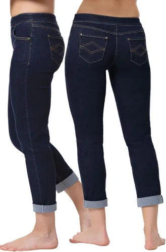 Vista 2 de PajamaJeans Boyfriend Jeans elastizados- Jeans sueltos para Mujer