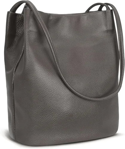 Vista 30 de Iswee - Bolsos de cuero genuino, diseño de hombro Hobo, bolsos para mujer