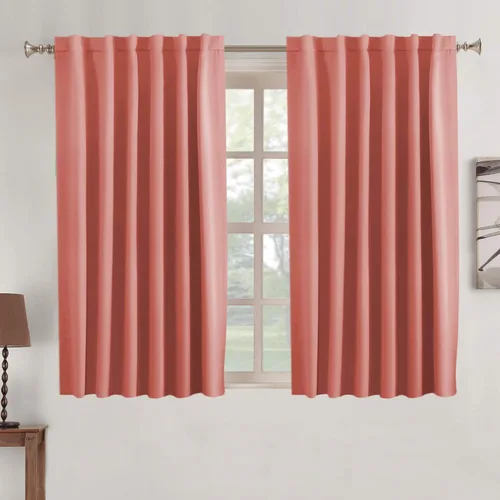 Vista 103 de Turquoize Cortinas Opacas con Aislamiento Térmico Paneles de Tratamiento de Ventanas con Bolsillo para Barra Paneles de Ventana para Ventanas