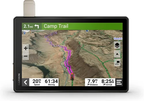 Vista 11 de Garmin Tread SxS, Navegador GPS, Pantalla Ultrabrillante, Topografía Precargada, Radio para Grupo de Montaje, Tecnología inReach