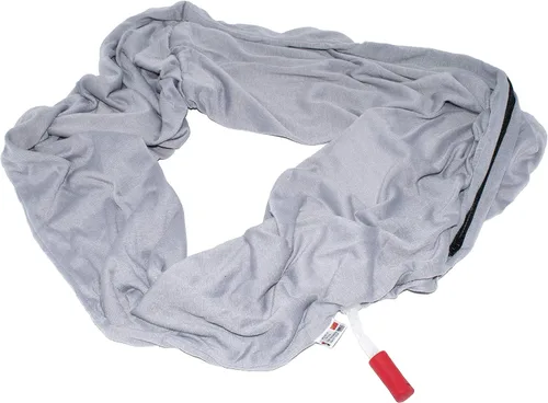 Vista 9 de FlaskScarf bufanda cerrada tipo termo, con un depósito de 8 onzas de líquido oculto, para mujer, talla única Capacidad para 8 onzas, incluye