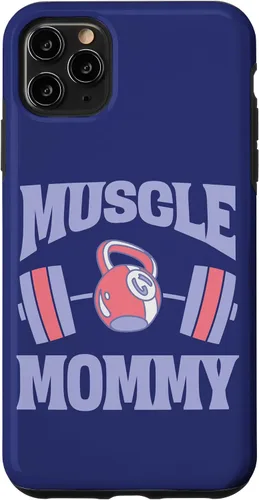 Vista 13 de iPhone 16 Muscle Mommy Bodybuilder Weightlifting Fitness Gym Workout Case