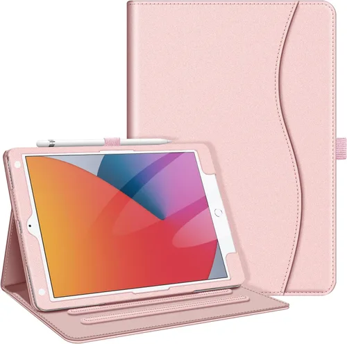 Vista 42 de Fintie - Funda para iPad de 9ª / 8ª / 7ª generación (2021/2020/2019) de 10.2 pulgadas - [Protección de esquinas] Funda con soporte de visualización