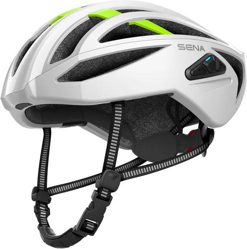 Vista 10 de Casco de Ciclismo en Carretera Sena R2 / R2 EVO / (Alexa Incorporada) solo R2X, Comunicaciones Inteligentes Bluetooth y de Intercomunicador de Malla