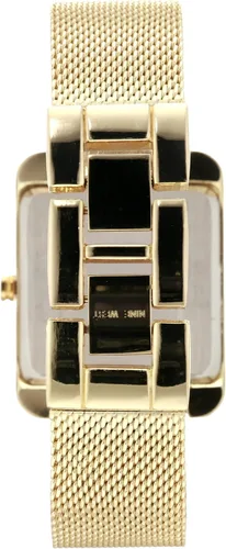 Vista 4 de Nine West Reloj pulsera de malla para mujer