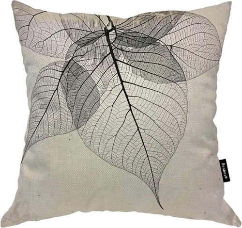 Vista 44 de Fundas de almohada de pintura artística, líneas abstractas amarillas y grises, fundas de almohada suaves, funda de cojín para sala de estar, cama