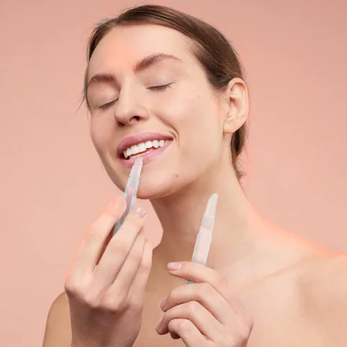 Vista 3 de 3 botellas vacías de brillo de labios de 0.1 fl oz (0.1 fl oz), recargable transparente, lápiz giratorio cosmético, aplicador de brillo de labios
