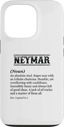 Vista 10 de Neymar - Definición de nombre Frase divertida - Funda personalizada para iPhone 17 para hombre