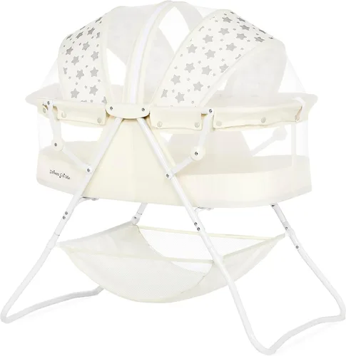 Vista 18 de Dream On Me Karley - Moisés para recién nacidos, ganador del premio National Parenting y Mom’s Choice, portátil y ligero con dosel ajustable