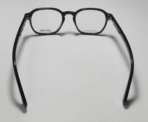 Vista 5 de Jack Spade Barnes Diseñador para hombremujer Lleno Colección Auténtica Forma Clásica Gafas, negro