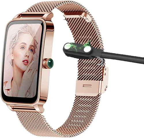 Vista 2 de Compatible con WAFA S226 - Cargador de rastreador de actividad física, cable de carga USB magnético de repuesto, compatible con BOCLOUD Smart Watch