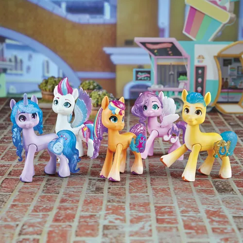 Vista 3 de My Little Pony Juguetes: Haz que tu marca conozca el juego de colección Mane 5, regalos para niños (exclusivo de Amazon)