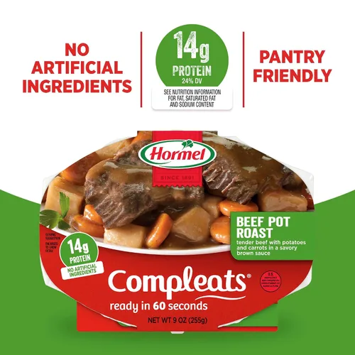Vista 9 de HORMEL COMPLEATS - Solo de res para microondas, 9 onzas (paquete de 6)