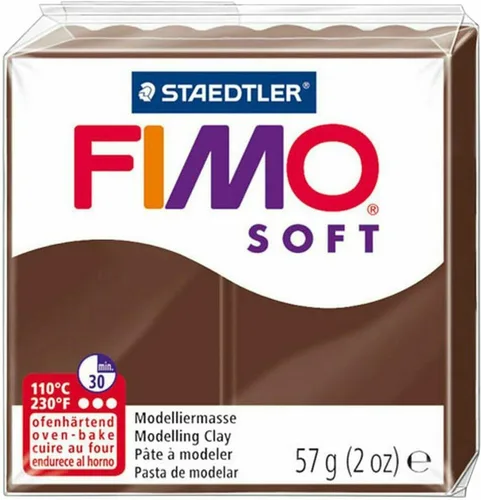 Vista 7 de FIMO Soft & Effect - Arcilla polimérica para modelar horno, 2.01 oz, juego de 8 unidades, colección Chai Latte