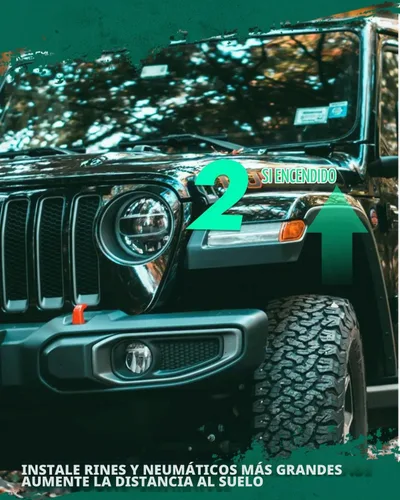 Vista 5 de SCITOO Kit de elevación y nivelación de 2 pulgadas (5 cm) con espaciador de suspensión delantero para Jeep Grand Cherokee 2005-2010, para Jeep