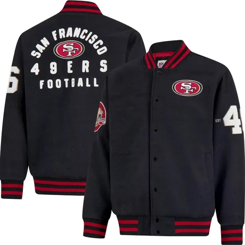 Vista 33 de Ultra Game Men's NFL Official Classic Varsity Coaches Jacket Coat
