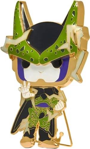Vista 5 de Funko Pop! Pin Dragon Ball Z - Célula perfecta, oportunidad de persecución