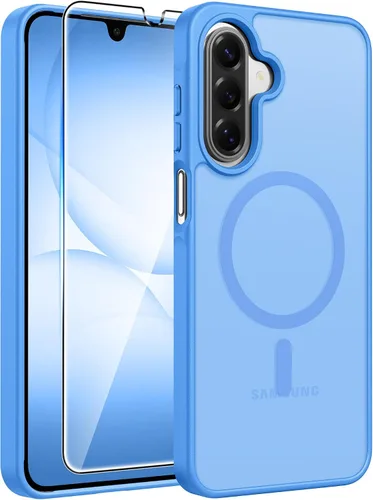 Vista 72 de FNTCASE para Samsung Galaxy Z Fold 7 Estuche Magnético: Funda de Teléfono Celular con Textura Mate Translúcida, Protección contra Caídas de Grado