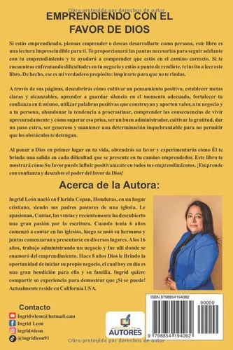 Vista 2 de EMPRENDIENDO CON EL FAVOR DE DIOS 12 pasos que te llevarán a un negocio exitoso y a tu desarrollo personal (Spanish Edition)