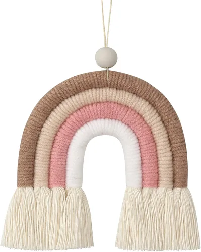 Vista 13 de BOHO GARDEN Encanto de Arcoíris Boho de Macramé - Difusor de Aceite Esencial para Coches, Guardería de Bebés, Dormitorio de Niños y Decoración