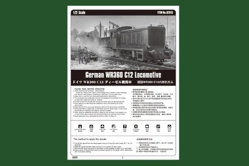 Vista 5 de Hobby Boss WR360 C12 Kit de construcción de modelo de vehículo locomotora