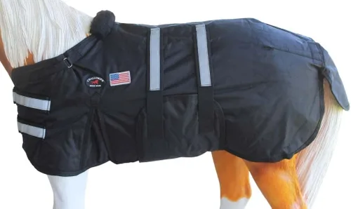 Vista 2 de CHALLENGER 1680D Miniature Weanling Donkey Pony Horse Foal Winter Blanket