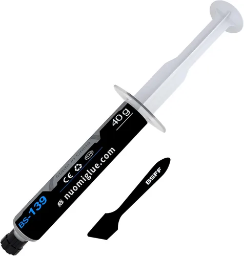 Vista 12 de Pasta térmica, 0.06 oz con kit de herramientas de pasta de CPU disipador térmico de pasta de compuesto térmico para IC/procesador/CPU/todos
