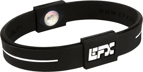 Vista 12 de EFX Pulsera de equilibrio de rendimiento, pulsera de silicona para atletas Negro/Azul