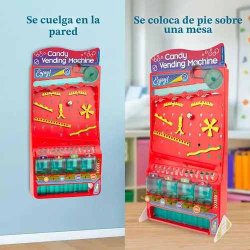 Vista 4 de Thames & Kosmos Kit STEM de máquina expendedora de dulces de 2 pies de altura Construye una máquina expendedora de dulces con 10 experimentos