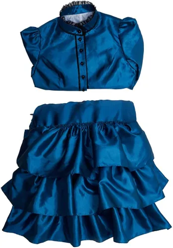 Vista 6 de Disfraz vintage victoriano gótico para cosplay, vestido de baile de la bella del sur de la guerra civil, vestido eduardiano para teatro de Halloween