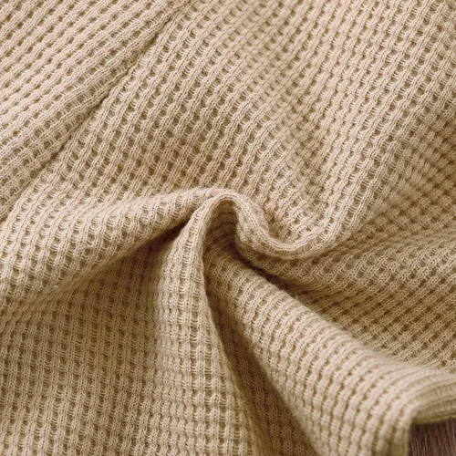 Vista 7 de Pantalones deportivos para bebés, niños y niñas, pantalones casuales de gofre, pantalones de harén unisex para bebés
